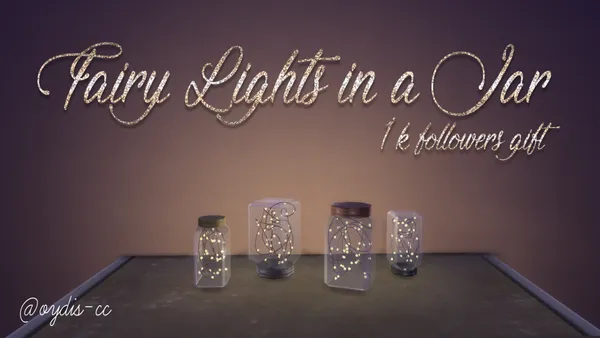 Fairy Lights in a Jar