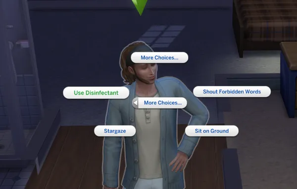 Disinfectant Mod v1.1 - Stop your sims from spreading sickness!