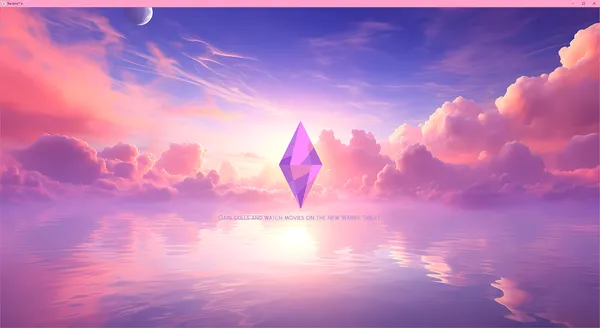 Pink and Purple Clouds Loading Screen
