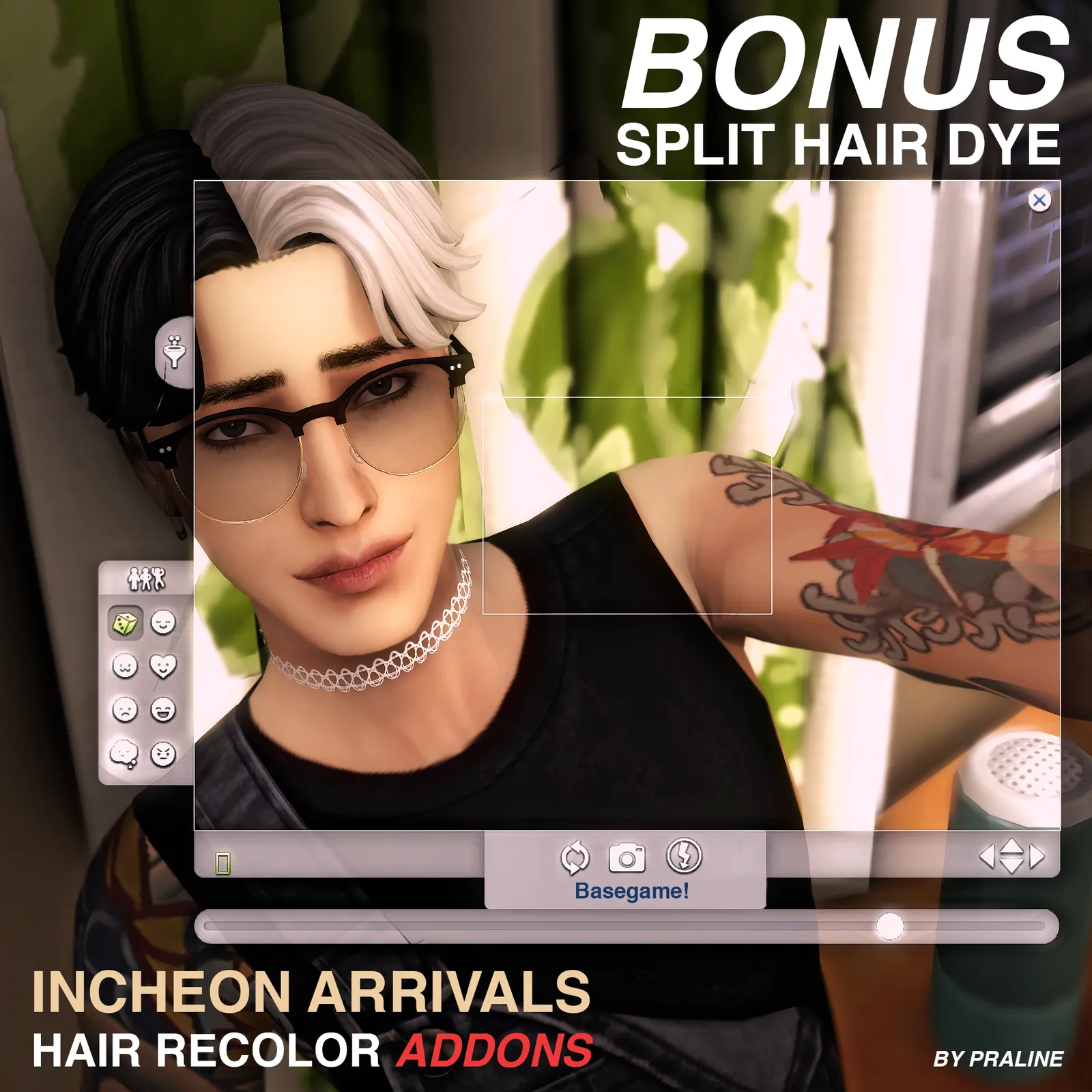 BONUS: Incheon Arrivals BG Hair Recolor Addons