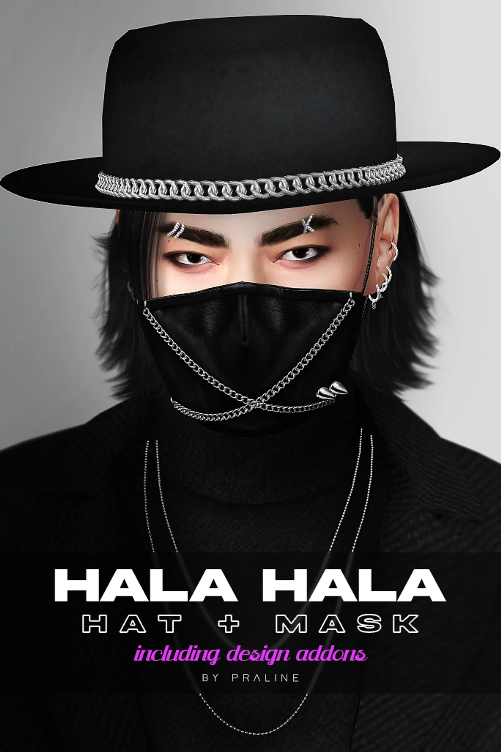 HALA HALA Hat & Mask (+addons)