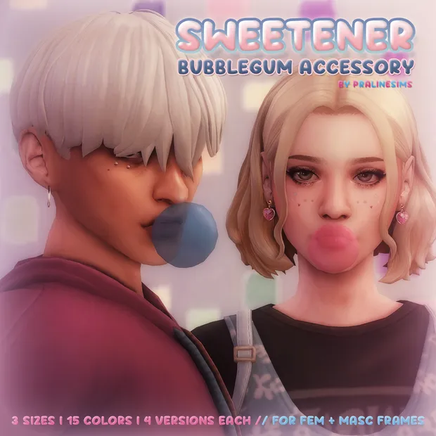 SWEETENER Bubblegum Accessory 