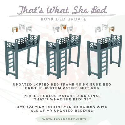 That's What She Bed – Bunk Bed Updates!