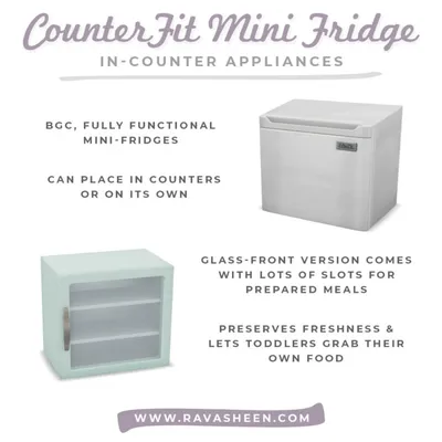 Counter-Fit Mini Fridges