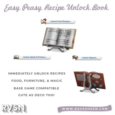 Easy Peasy Recipe Unlock Book