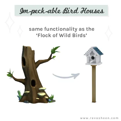 Im-Peck-Able Bird Houses