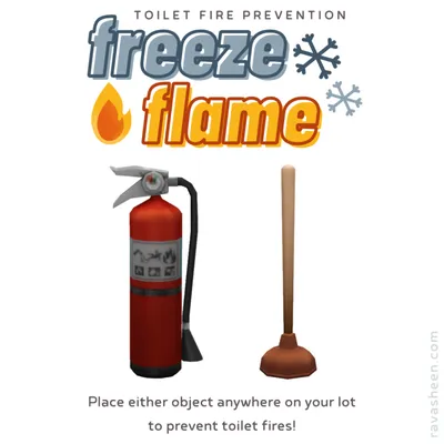 Freeze Flame – Toilet Fire Prevention