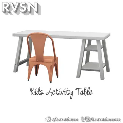 Procraftincation Kids Activity Table