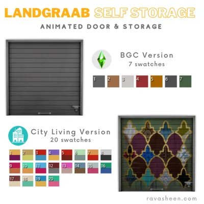 Landgraab Self Storage Garage Doors