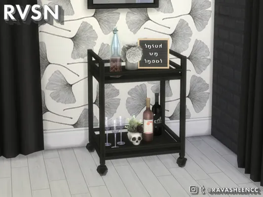 Sip Back and Relax Functional Bar Cart