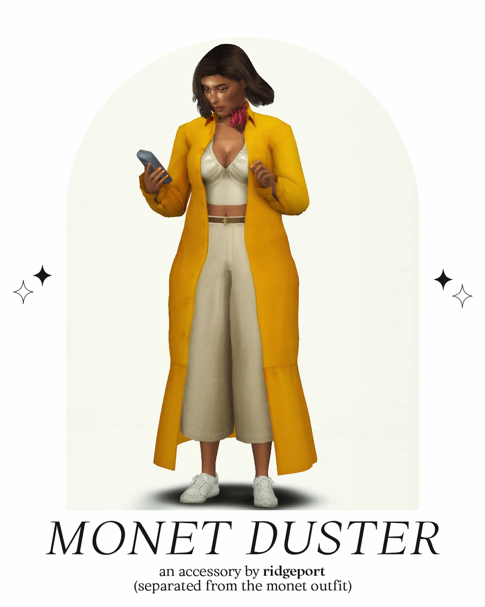 monet duster (accessory) ·