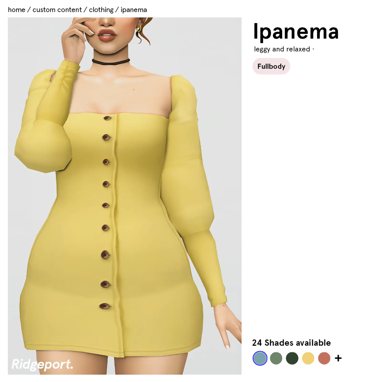 Ipanema Dress •