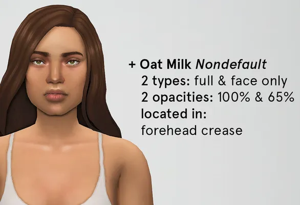 Oat Milk Nondefault Skin •
