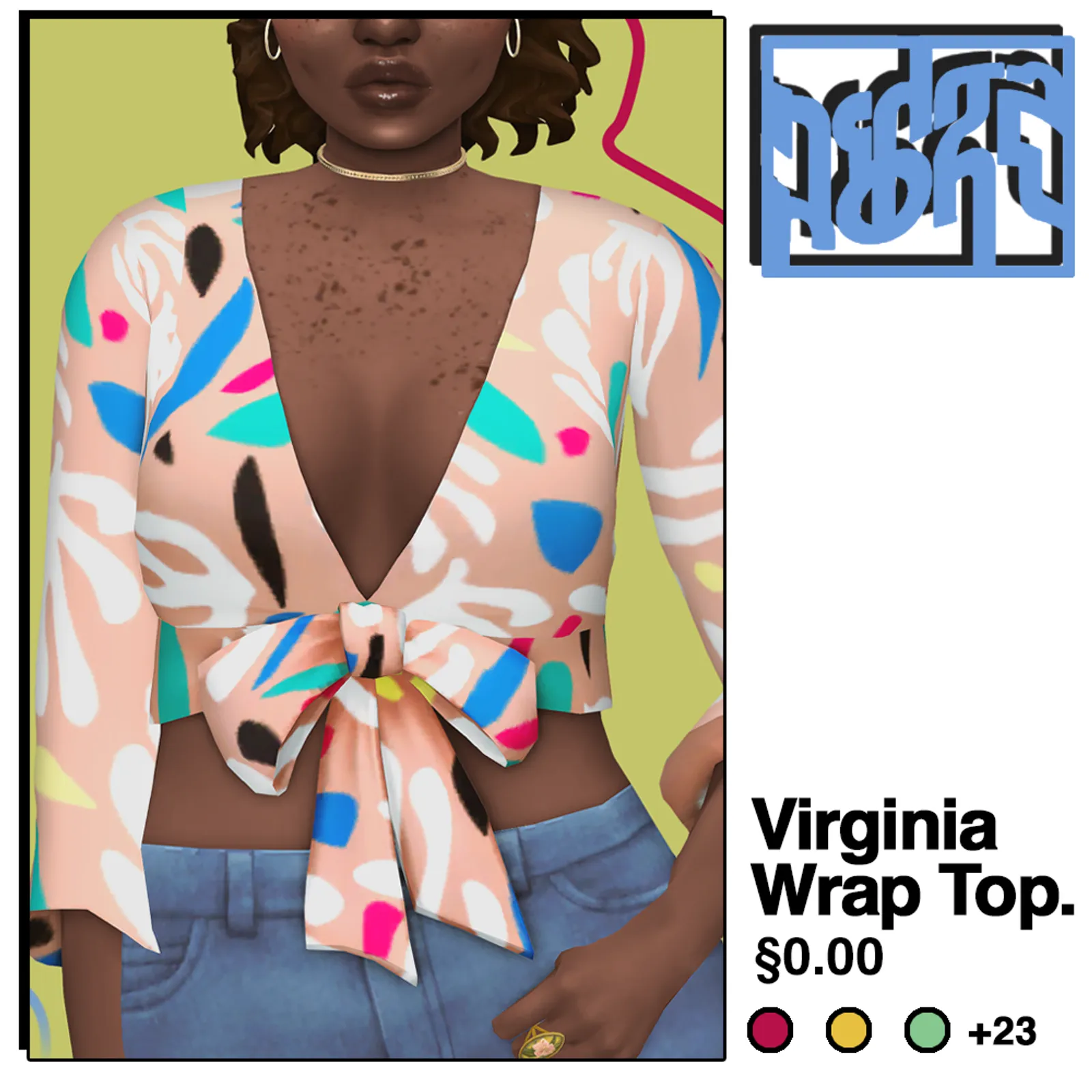 Virginia Wrap Top •