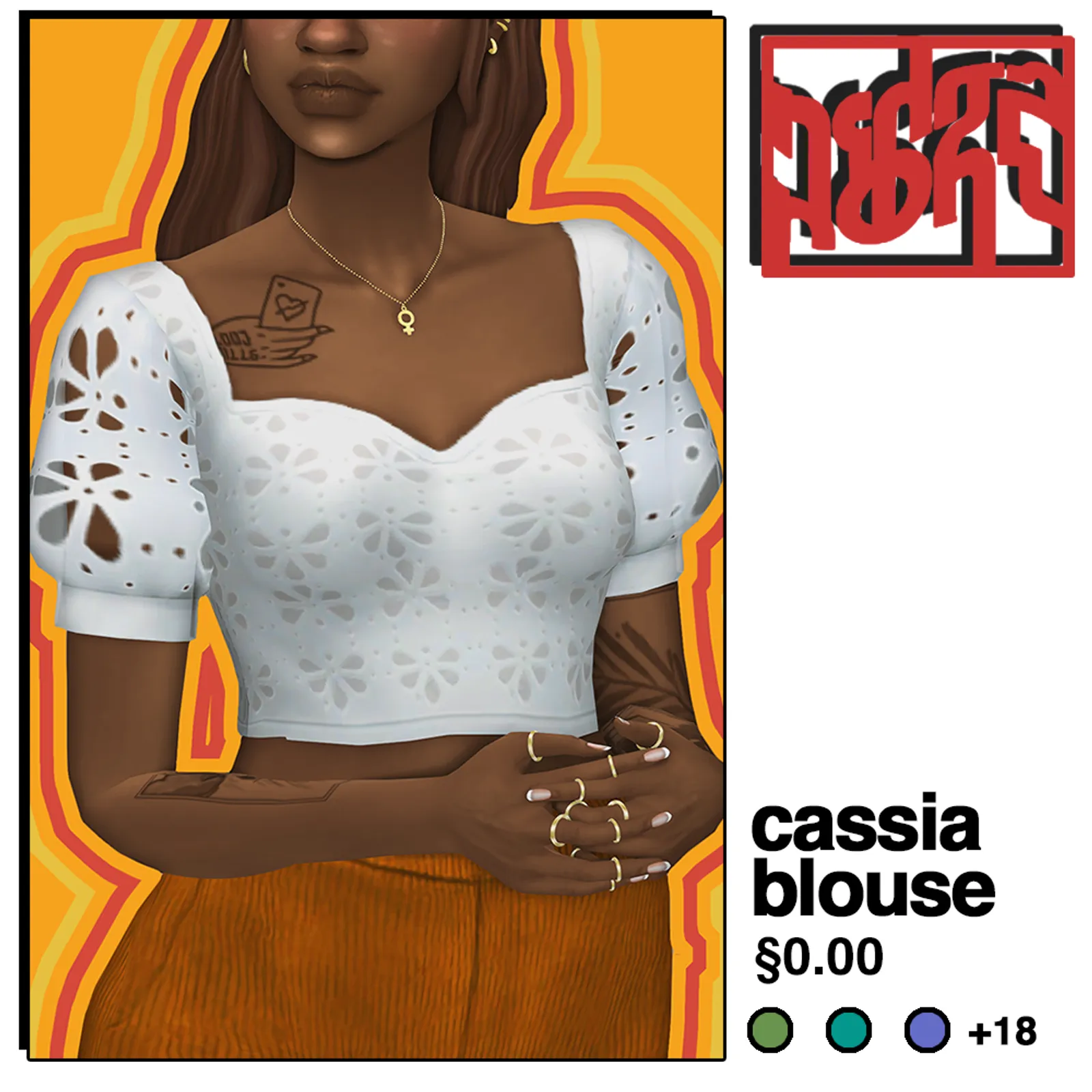 cassia blouse •