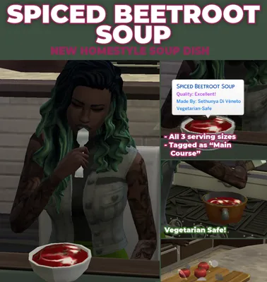 Spiced Beetroot Soup - New Custom Recipe