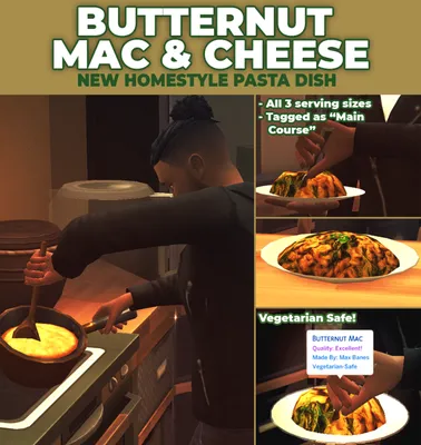 Butternut Mac - New Custom Recipe
