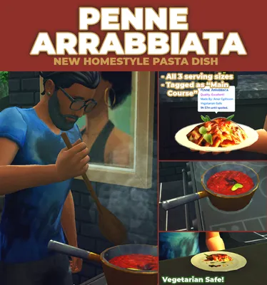 Penne Arrabbiata - New Custom Recipe