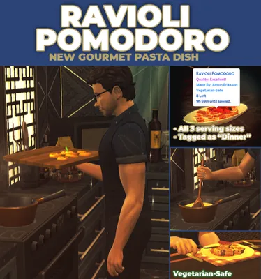Ravioli Pomodoro - New Custom Recipie