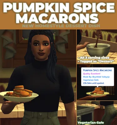 Pumpkin Spice Macarons - New Custom Recipe