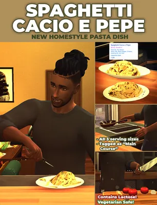 Spaghetti Cacio E Pepe - New Custom Recipe