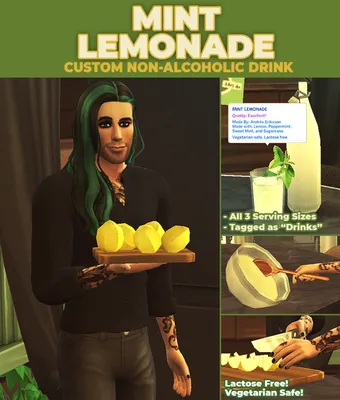 Mint Lemonade - New Custom Drink Recipe