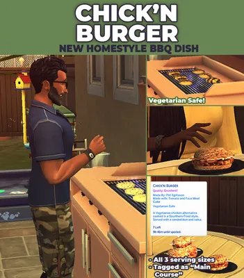 Chick'N Burger - New Custom Recipe