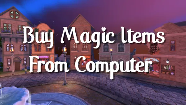 Buy Magic Items From Computer
