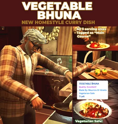 Vegetable Bhuna - New Custom Recipe