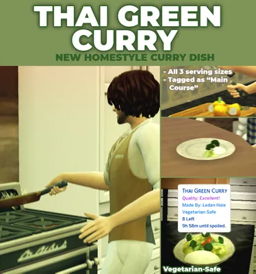 Thai Green Curry - New Custom Recipe