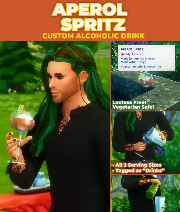 Aperol Spritz - New Custom Drink Recipe 