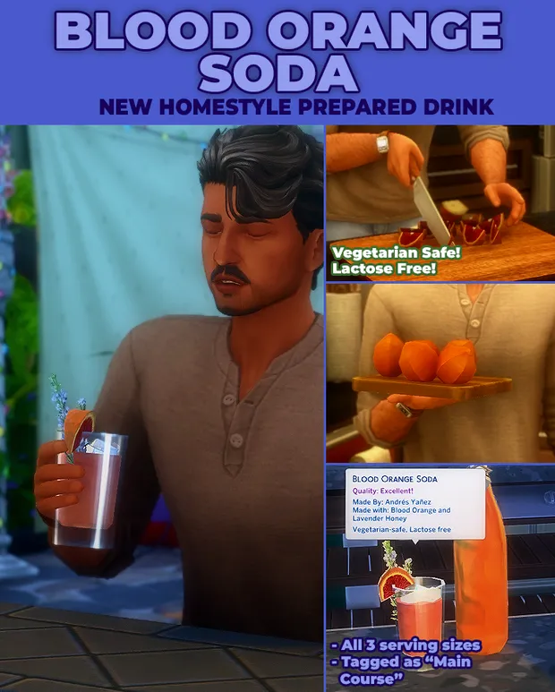 Blood Orange Soda - New Custom Drink Recipe 