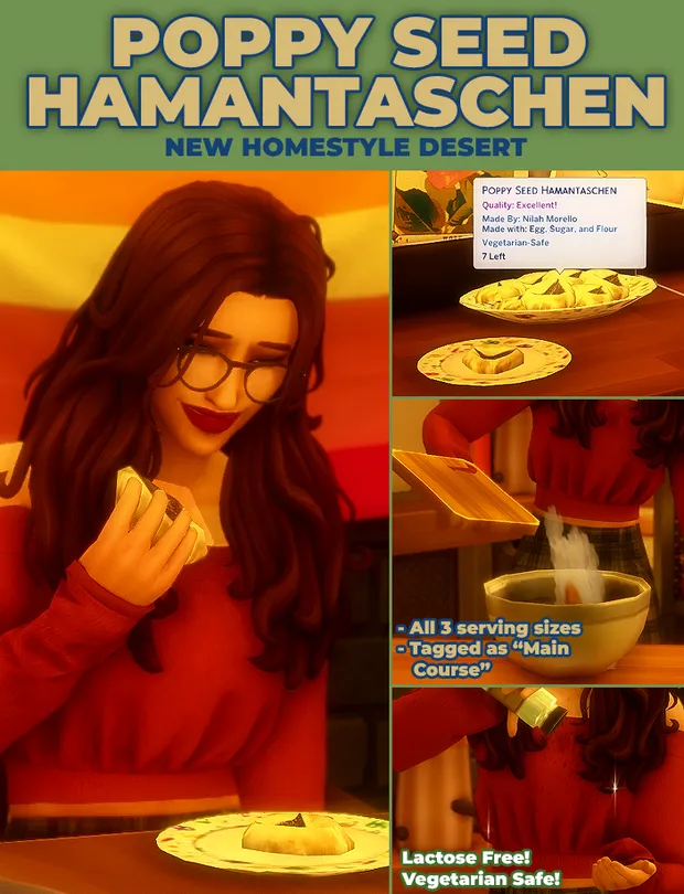 Poppy Seed Hamantaschen - New Custom Recipe