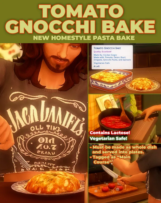 Tomato Gnocchi Bake - New Custom Recipe