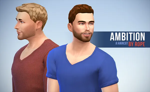 

Ambition haircut for The Sims 4