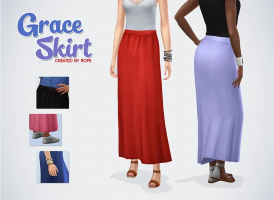 Grace Skirt for the Sims 4