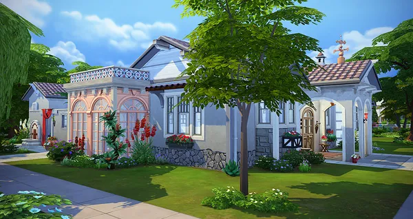 Sims 4 - La Cour des Roses
