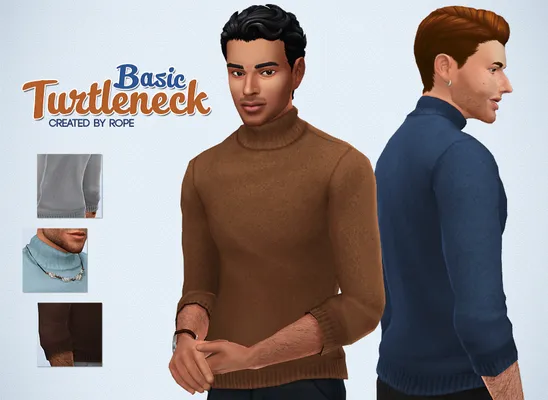 Basic Turtleneck for the Sims 4