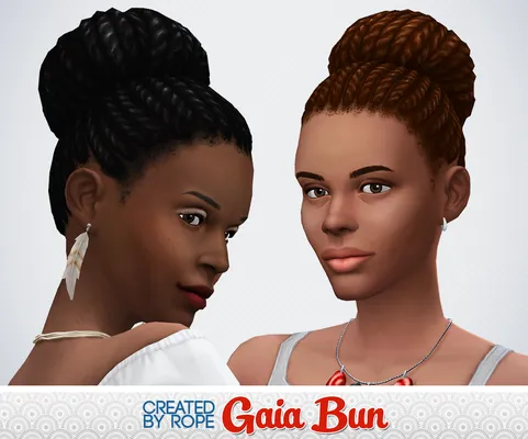 Gaia Bun for the Sims 4