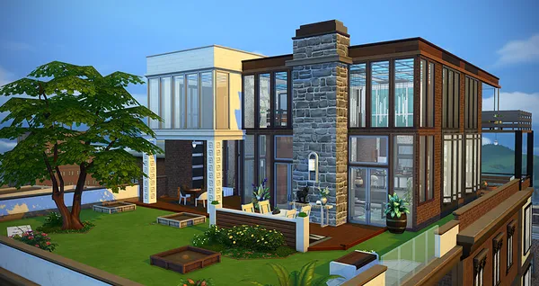Sims 4 - Loft Verdoyant