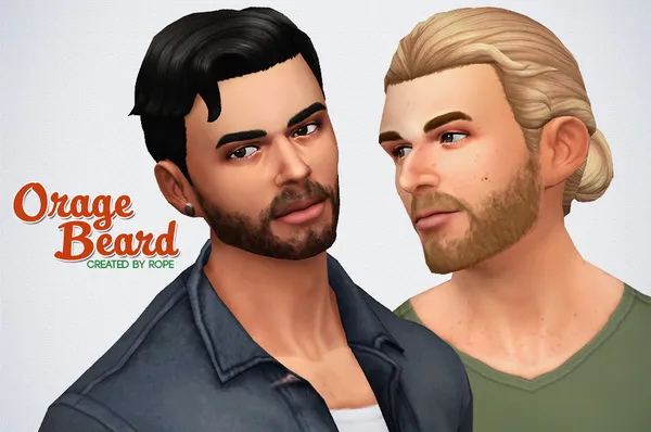 Orage Beard for The Sims 4