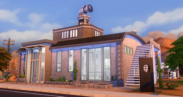 Sims 4 - Hangar Réaménagé