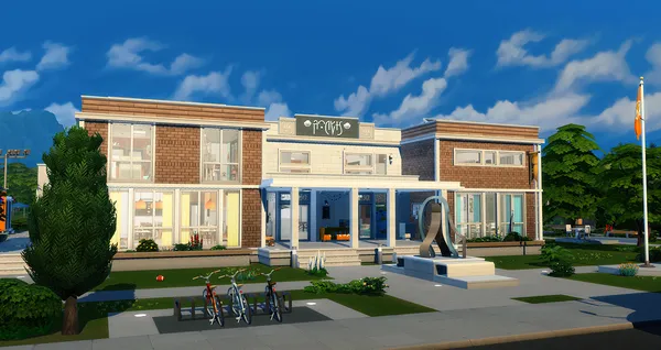 Sims 4 - Lycée de Copperdale