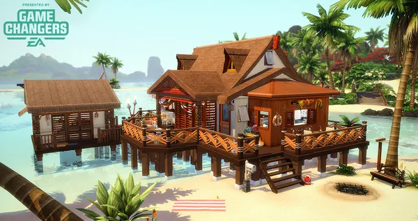 Sims 4 - Paradis Flottant