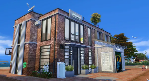 Sims 4 - Entrepôt Réaménagé