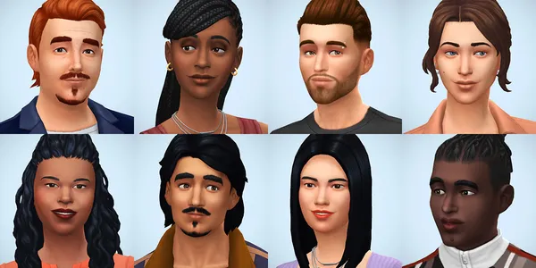 Service Sims and Townies

 - Pack I