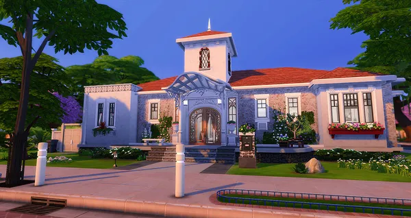 Sims 4 - Murs d'Albâtre