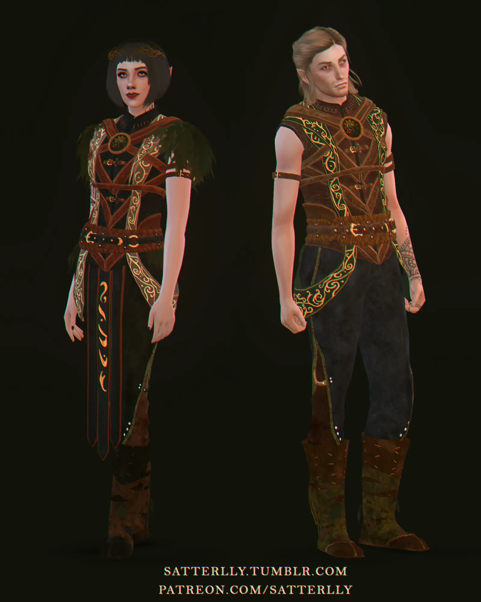 Baldur’s Gate 3 - Druid outfit