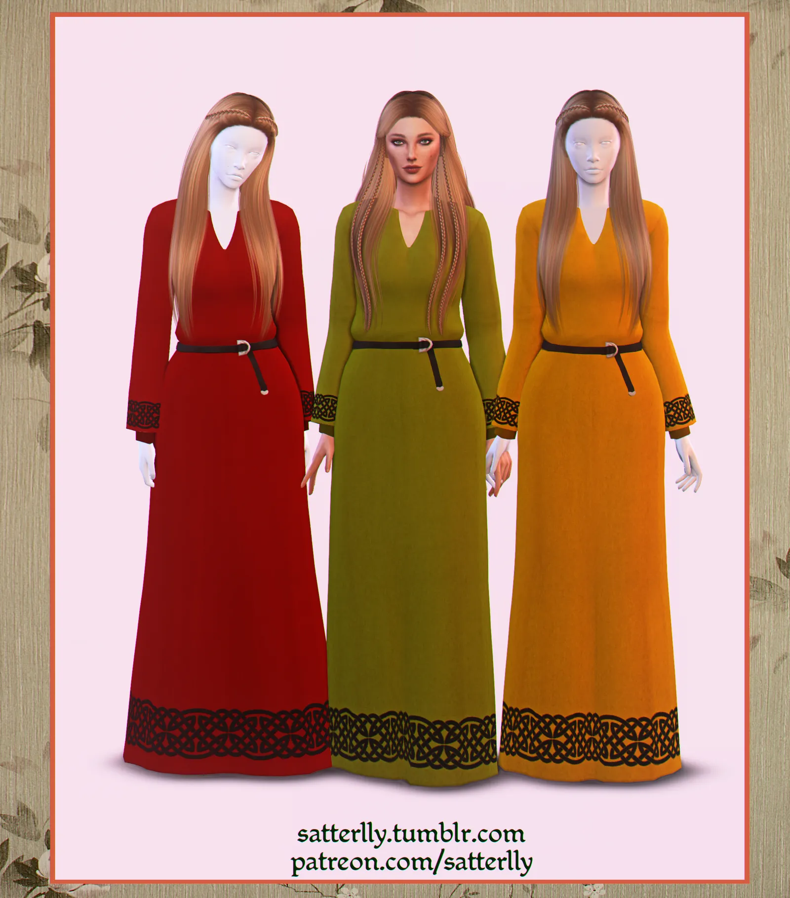 Simple viking dress - Hilda