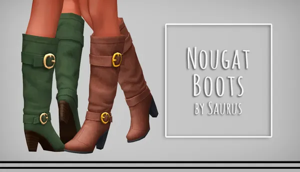Nougat Boots